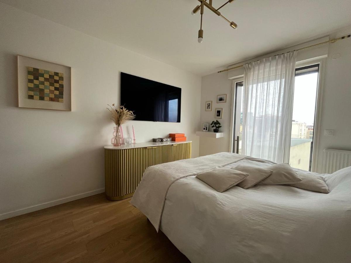 Appartement Luxueux Climatise Avec Terrasse, 6 Couchages - 17Eme Arrondissement De Paris Clichy Dış mekan fotoğraf